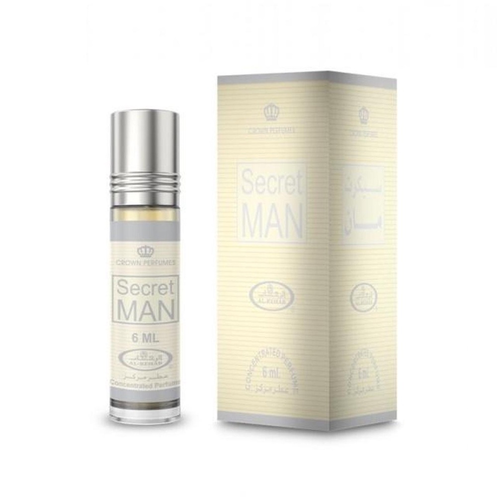 Men’s Secret Man Roll-On Attar Oil by Al Rehab, Arabian Attar Oil NWT